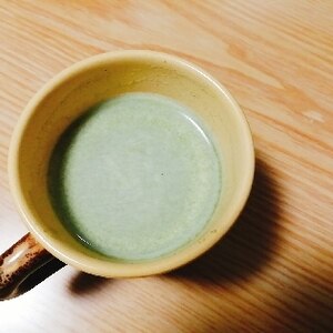 生姜入り抹茶ミルク